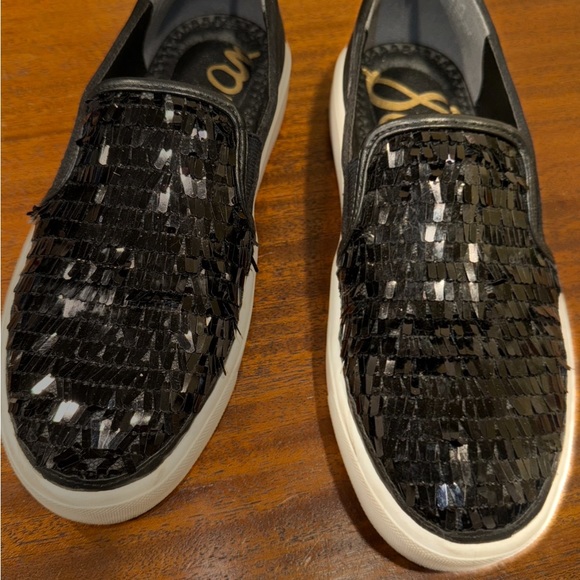 SAME EDELMAN SEQUIN SNEAKERS - Picture 3 of 7